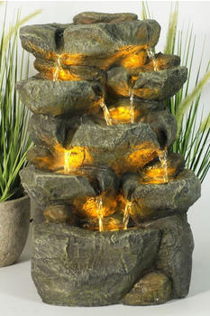 Arnusa Springbrunnen BK802 mit Beleuchtung Komplett-Set (BK802)