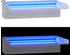 vidaXL Wasserfall-Element mit RGB LEDs Edelstahl 30 cm (151408)