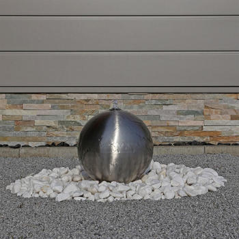 CLGarden ESB3 Springbrunnen 30 cm Edelstahl gebürstet (1589)