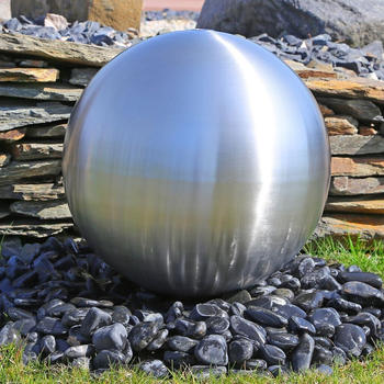 CLGarden Große Kugel aus Edelstahl 48cm (1900)