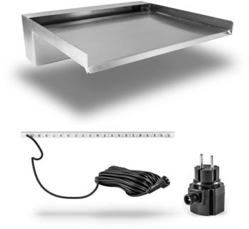 CLGarden Wasserfall 30cm mit LED Beleuchtung (3087)