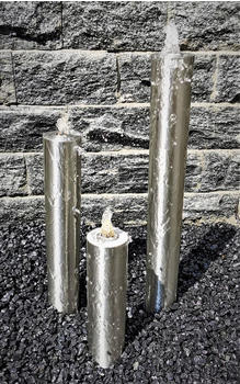 Jebao S&auml;ulenbrunnen 3et Set Edelstahl (SBK 100281)