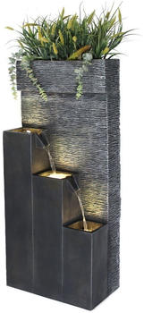 Arnusa BK846 Gartenbrunnen mit LED Beleuchtung 101 cm