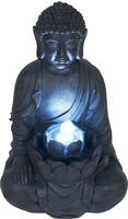 AcquaArte Gartenbrunnen "SUNGAI" Wasserspiel mit LED, BxTxH: 27,5x24x46 cm