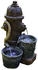 Garden Pleasure Brunnen HERMES in Stein-Optik Polyresin mit Pumpe (318820)