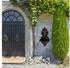 Relaxdays Wandbrunnen mit Wasserspeier Bronze Kupfer Gold