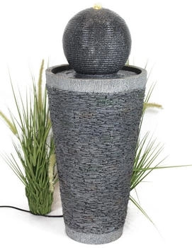 Arnusa Springbrunnen mit LED Beleuchtung Kugel