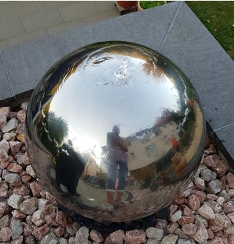 Köhko Köhko Kugelbrunnen (25 - 100 cm) aus Edelstahl mit LED-Beleuchtung