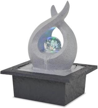 vidaXL Zimmerbrunnen mit LED Polyresin (244288)
