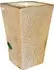 Granimex Embudo Keramik-Wasserwürfel beige mit Pumpe & LED-Beleuchtung 35x35x56cm (939)