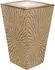 Granimex Embudo Keramik-Wasserwürfel beige mit Pumpe & LED-Beleuchtung 35x35x56cm (939)