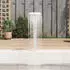 vidaXL Schwalldusche Edelstahl für Pool/Garten