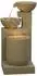 Dehner Samson Gartenbrunnen Polyresin LED-Beleuchtung, solarfähig, H100cm (5841606)