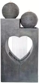 Dehner Polyresin-Gartenbrunnen Amor solarf&auml;hig 99 cm