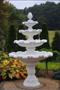 Xlmoebel Selene Z Szyszka Gartenbrunnen Steinbrunnen 218cm (JVM4069424776393)