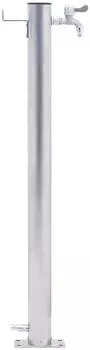 vidaXL Gartenwassers&auml;ule Rund 60cm Edelstahl (364501)