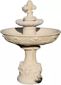 Xlmoebel ROMA 2 Froschbrunnen Stein mit Fontaine 150cm (JVM4069424776577)
