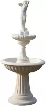 Xlmoebel NOEMI ANDREA 2 Gartenbrunnen Skulptur 207cm (JVM4069424776997)