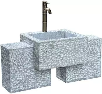 Dehner Granit-Gartenbrunnen Gmunden 95x75x45 cm