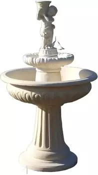 Xlmoebel Froschbrunnen Steinbrunnen 154cm (JVM4069424776584)