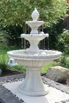 Köhko Markkleeberg klassischer Etagenbrunnen Vogelbad (13010)