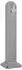vidaXL Wasserzapfsäule hellgrau, Steinoptik (316183)