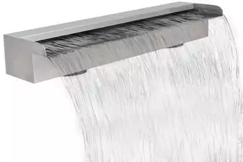 vidaXL Wasserfall Kaskade Edelstahl 60cm (41667)