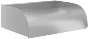 vidaXL Pool-Wasserfall LED, Edelstahl