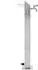 vidaXL Wassersäule quadratisch, Edelstahl, 95cm (45453)