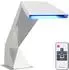vidaXL Poolwasserfall mit RGB-LEDs, Edelstahl, 63,5x29x51cm, silber (42039236)