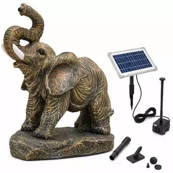 Esotec Temba Solar-Wasserspeier Elefant 250l/h IP68 (101679)