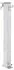 vidaXL Wassersäule für den Garten 100cm, Edelstahl, quadratisch (364499)