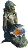 Ubbink Teichfigur "Wasserspiel Meerjungfrau"
