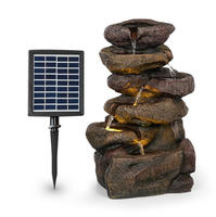 Blumfeldt Savona Solarbrunnen,inkl. Solarpanel,Leistung: 2,8
