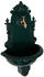 DEGAMO TIROL Wandbrunnen Aluguss mit Wasserhahn dunkelgrün