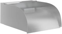 vidaXL Wasserfall mit LEDs 30x34x14 cm Edelstahl 304