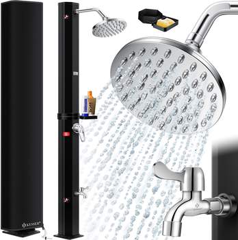 Kesser Solardusche schwarz - 60 l