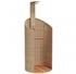 vidaXL Outdoor Shower 100x100x241.5 cm Poly Rattan and Acacia Wood