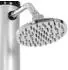 ML-Design Solardusche 35L, rund, 217,5cm, Regenduschkopf, silber-schwarz (4064649071742)