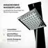 GreenYard Solardusche mit Handbrause, 20L Tank