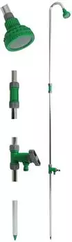 Home4Living Gartendusche höhenverstellbar 144-218cm, Outdoor (H4L-GD)