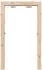 vidaXL Gartendusche Massivholz Kiefer & Edelstahl 226cm (886340)