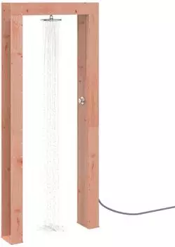 vidaXL Gartendusche 226cm, Douglasholz & Edelstahl (886338)