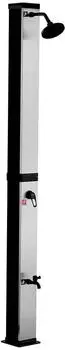 Home Deluxe Solardusche OLYMP geb&uuml;rstetes Nickel/schwarz