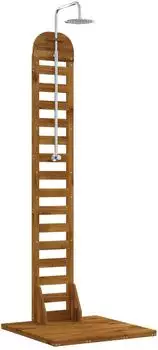 vidaXL Gartendusche 225cm Akazienholz & Edelstahl (903108)