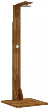vidaXL Gartendusche 219cm Akazienholz & Edelstahl (903116)
