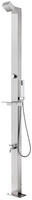 vidaXL Gartendusche 220 cm Edelstahl