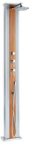 Dada Straight 40l Outdoor Hybriddusche - 32.4x14x228cm - Warm-/kaltwasseranschl&uuml;sse