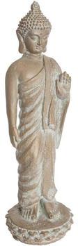 Atmosphera Buddha stehend Magnesia beige