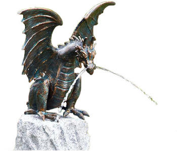 Rottenecker Bronzefigur Drache Terrador